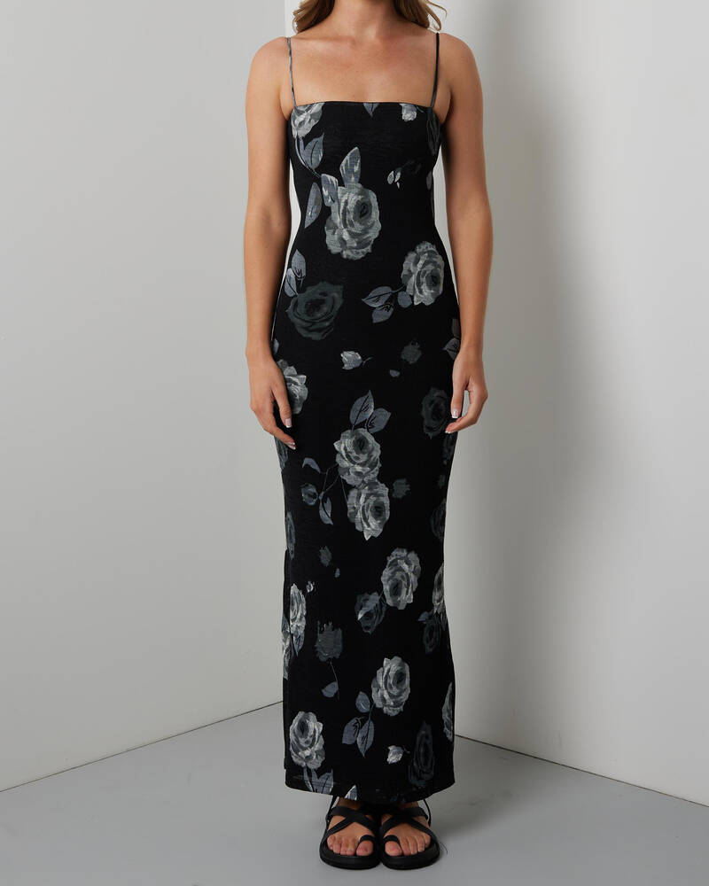 Ava And Ever Rosette Maxi Dress for Womens