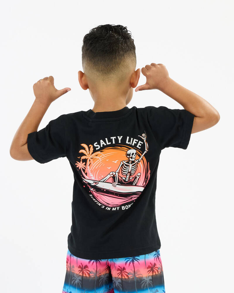 Salty Life Toddlers' Gnarly Bones T-Shirt for Mens