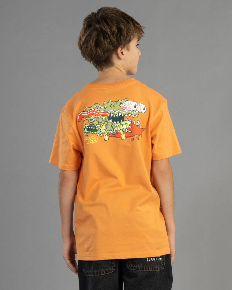Santa Cruz Boys' Meek Scratched Slasher T-Shirt for Mens