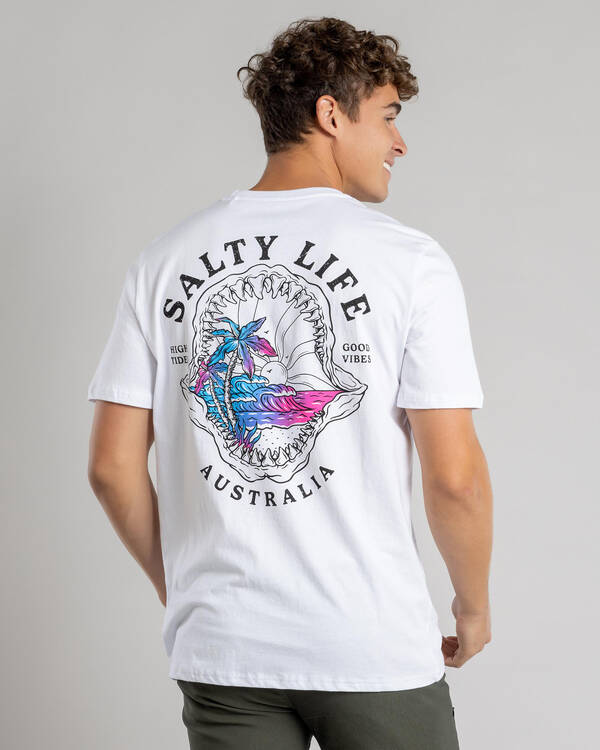 Salty Life High Tide T-Shirt for Mens