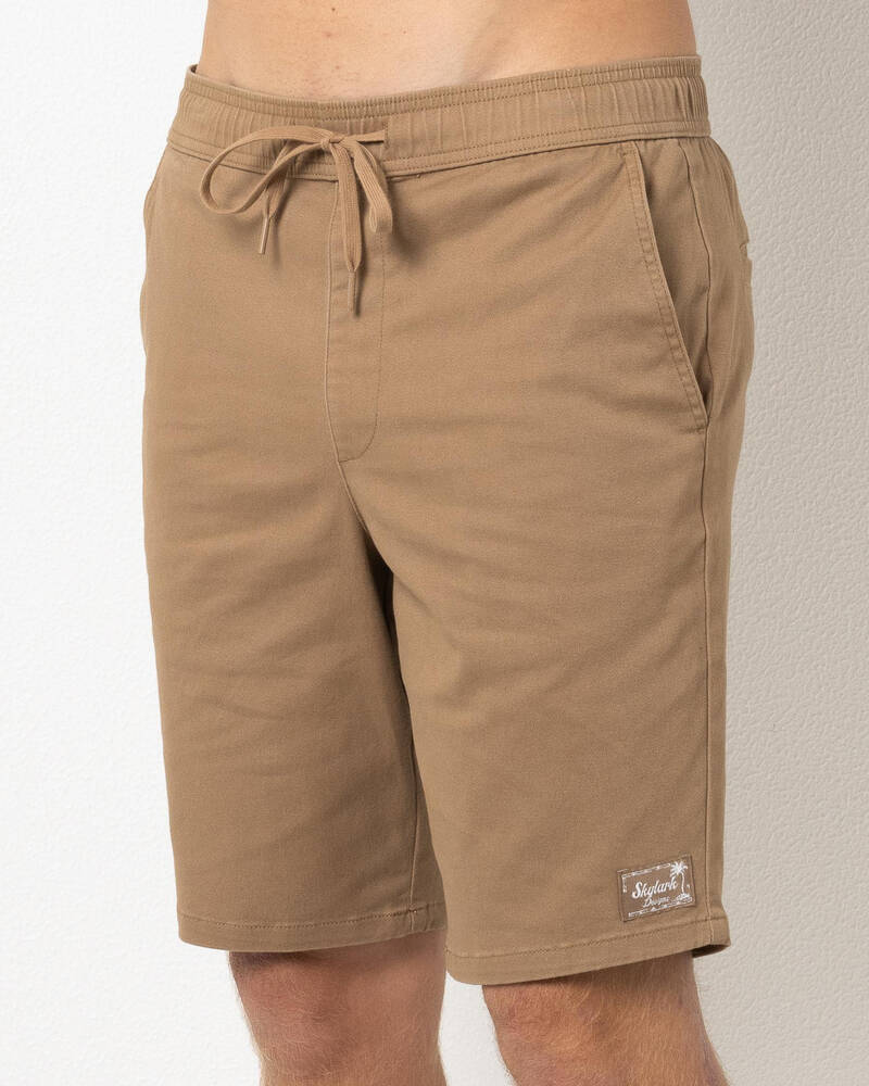 Skylark Ease Elastic Waist Shorts for Mens
