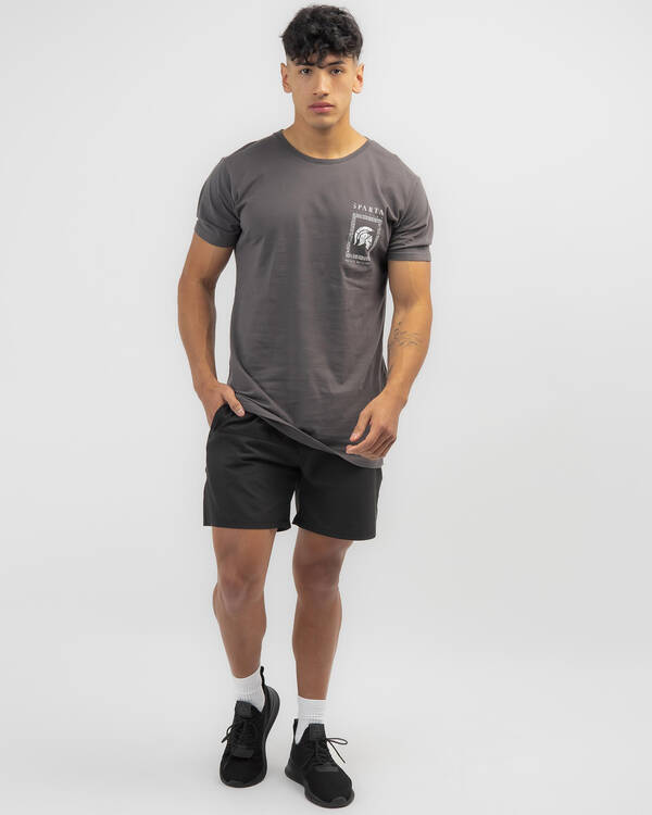 Sparta Pulse Elastic Waist Shorts for Mens