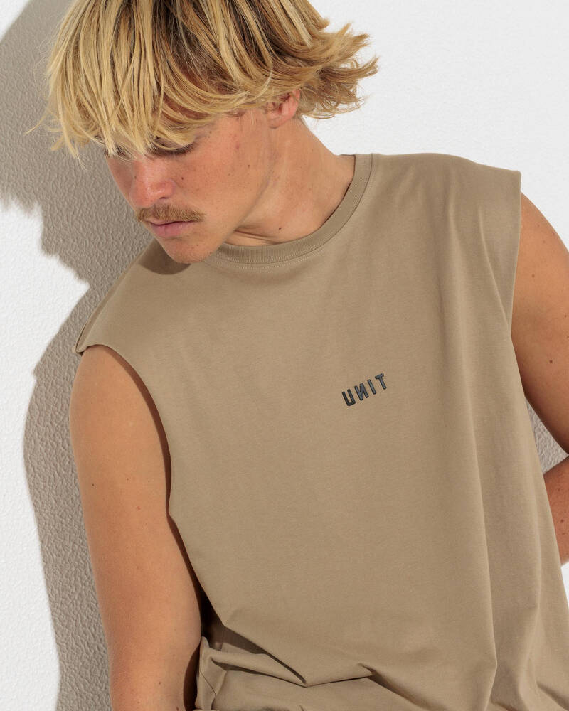 Unit Stock Muscle Tank for Mens