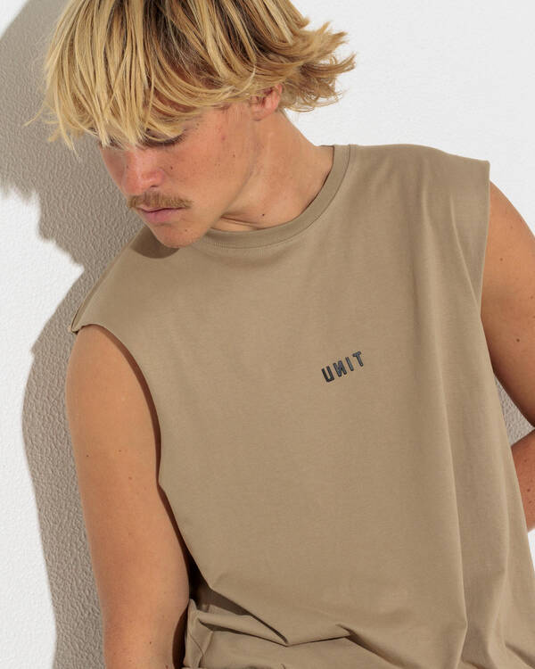 Unit Stock Muscle Tank for Mens