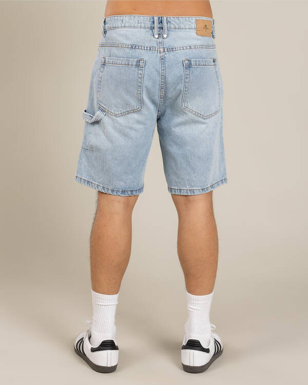 Thrills Slacker Denim Shorts for Mens