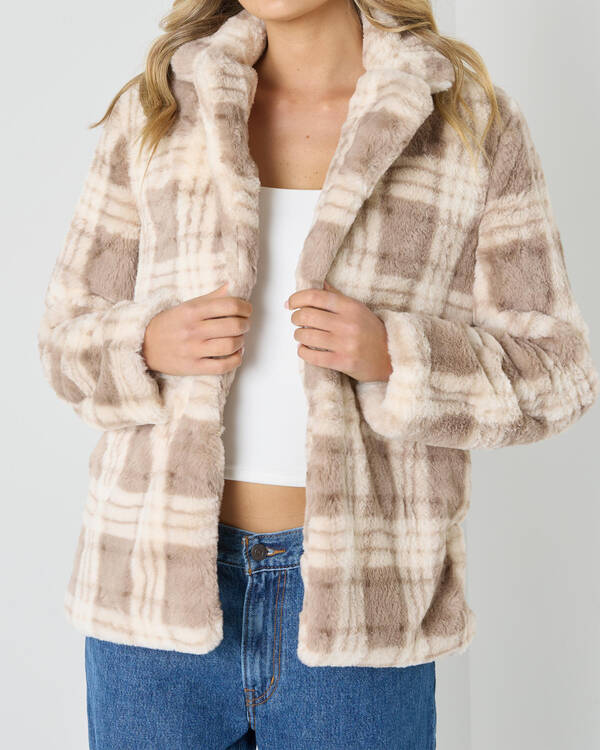 Ava And Ever Ollie Faux Fur Jacket for Womens