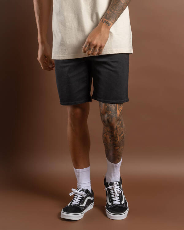 Riders R3 Slim Tapered Denim Shorts for Mens