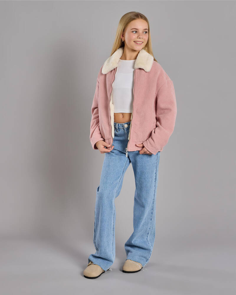 Ava And Ever Girls' Wolfie Cord Jacket for Womens