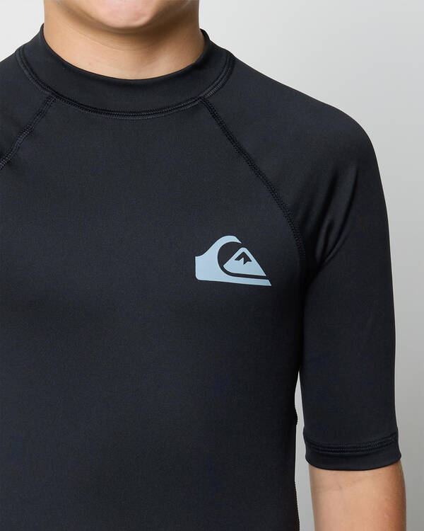 Quiksilver Boys' Everyday UPF50 Short Sleeve Rash Vest for Mens