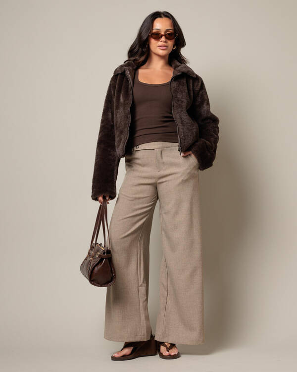 Ava And Ever Tilly Faux Fur Jacket for Womens