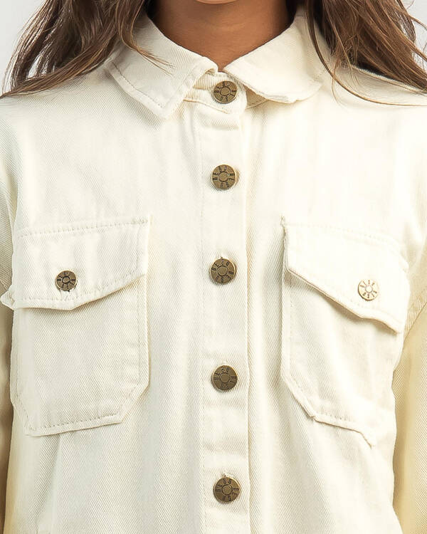 DESU Eden Denim Shacket for Womens