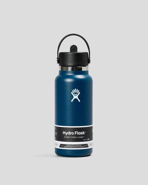 Hydro Flask 32oz Wide Mouth Flex Straw Cap Bottle for Unisex