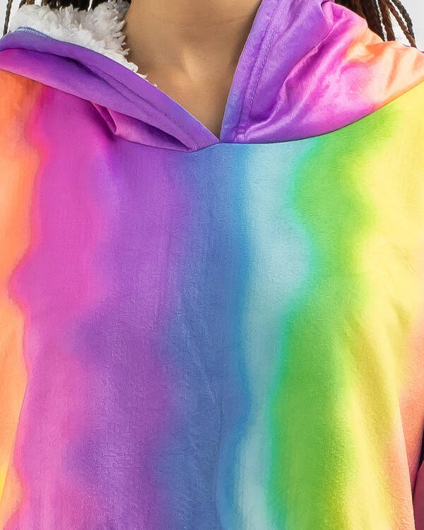 Bash Rainbow Ripple Unicorn Bash Hoodie for Unisex
