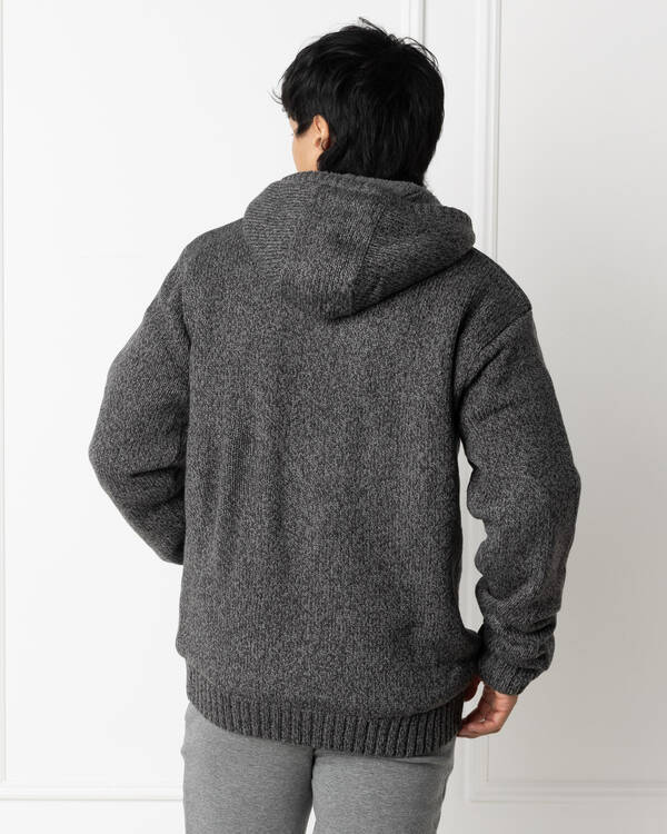 Skylark Limit Hooded Knit Jumper for Mens