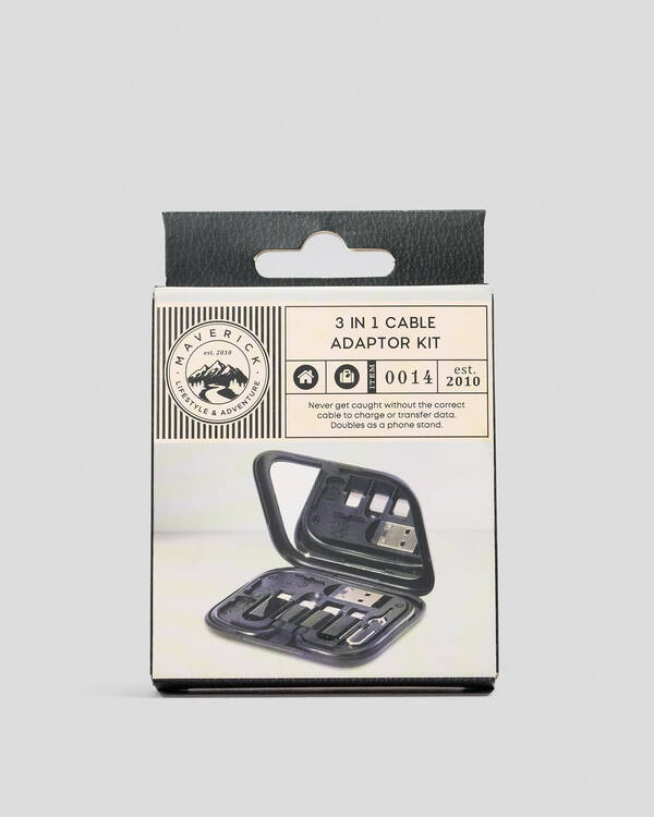 Get It Now 3 In 1 Multi Cable Adaptor for Unisex
