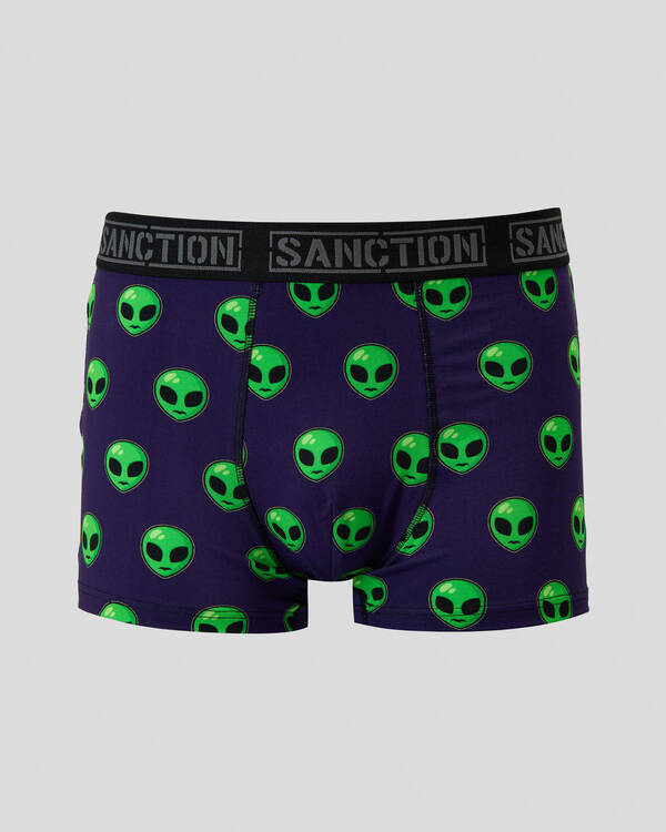 Sanction Aliens Fitted Boxers for Mens