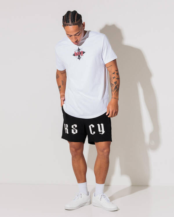 Kiss Chacey Liturgy Dual Curved  T-Shirt for Mens