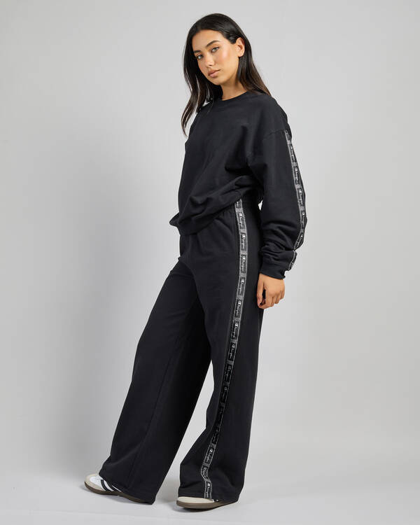 Champion Lux Taping Relaxed Fit Sweatshirt for Womens