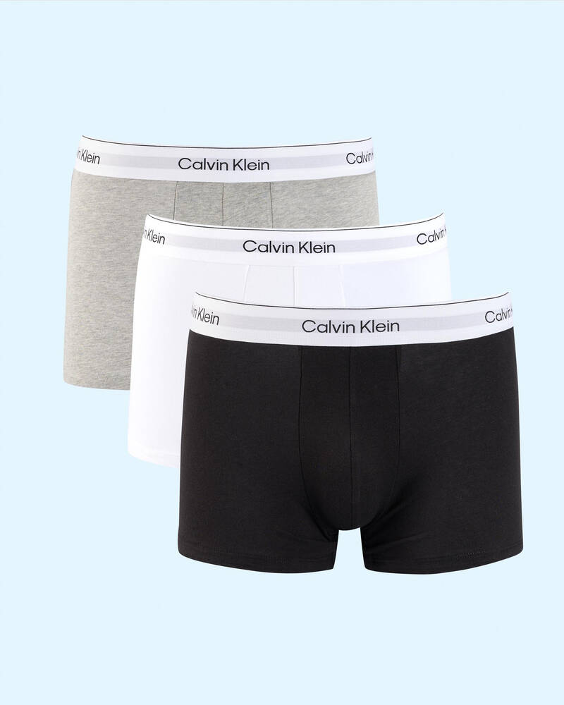 Calvin Klein Icon Cotton Stretch Trunk 3 Pack for Mens
