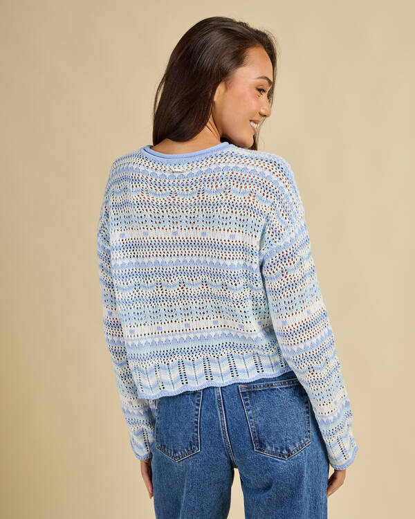 Mooloola Dream Catcher Crochet Jumper for Womens