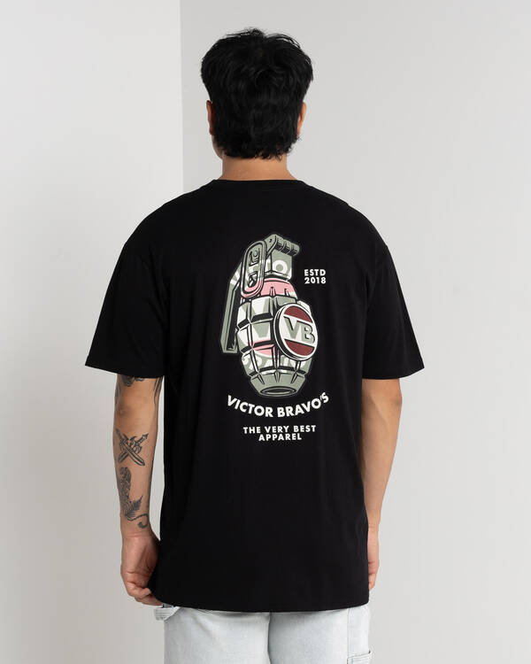 Victor Bravo's Green Grenade 2.0 T-Shirt for Mens
