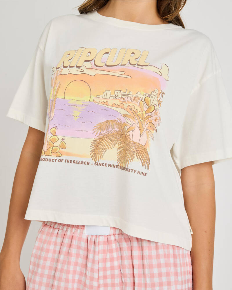 Rip Curl La Paloma Crop T-Shirt for Womens