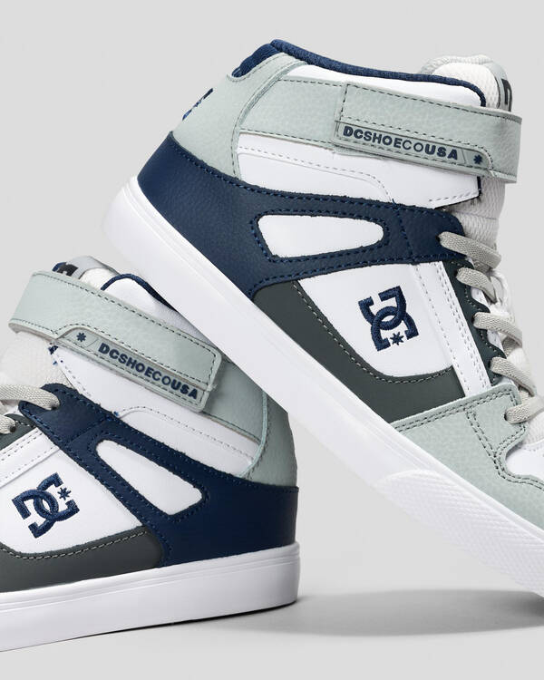DC Shoes Boys' Pure Hi-Top EV Shoes for Mens