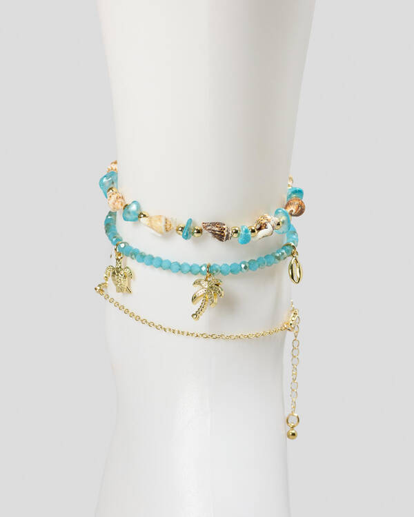 Karyn In LA Molly Anklet Pack for Womens