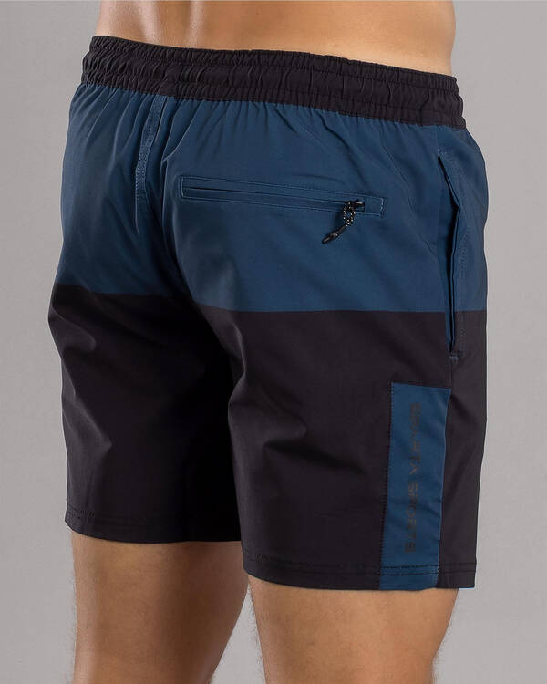 Sparta Bicolour Elastic Waist Shorts for Mens