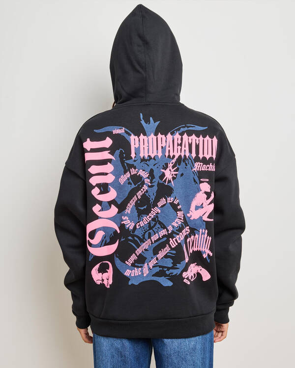 Kiss Chacey Women's Occult Oversized Hoodie for Womens