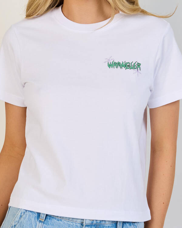 Wrangler Fossilised Shrunken T-Shirt for Womens