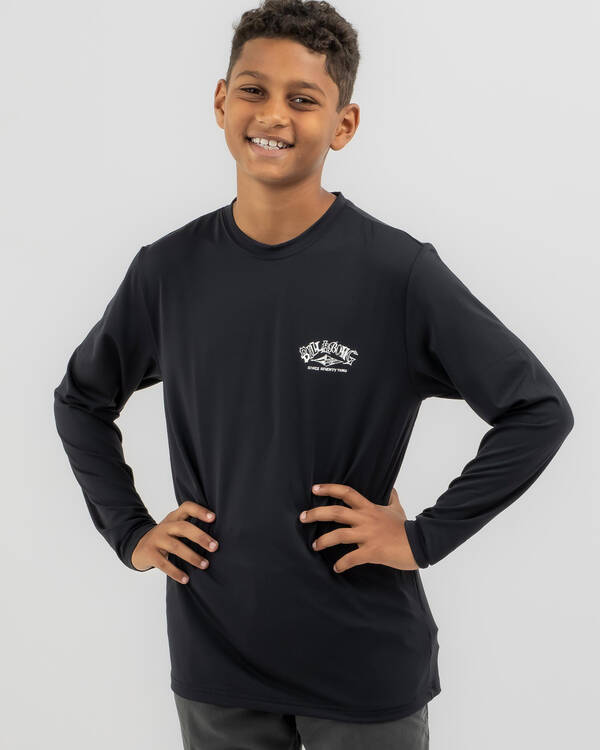Billabong Boys' Ransom Long Sleeve Rash Vest for Mens