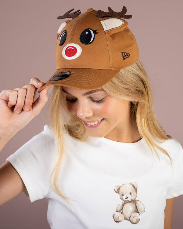 Girls' Reindeer Cap