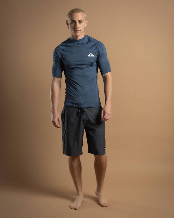 Quiksilver Everyday UPF50 Short Sleeve Rash Vest for Mens