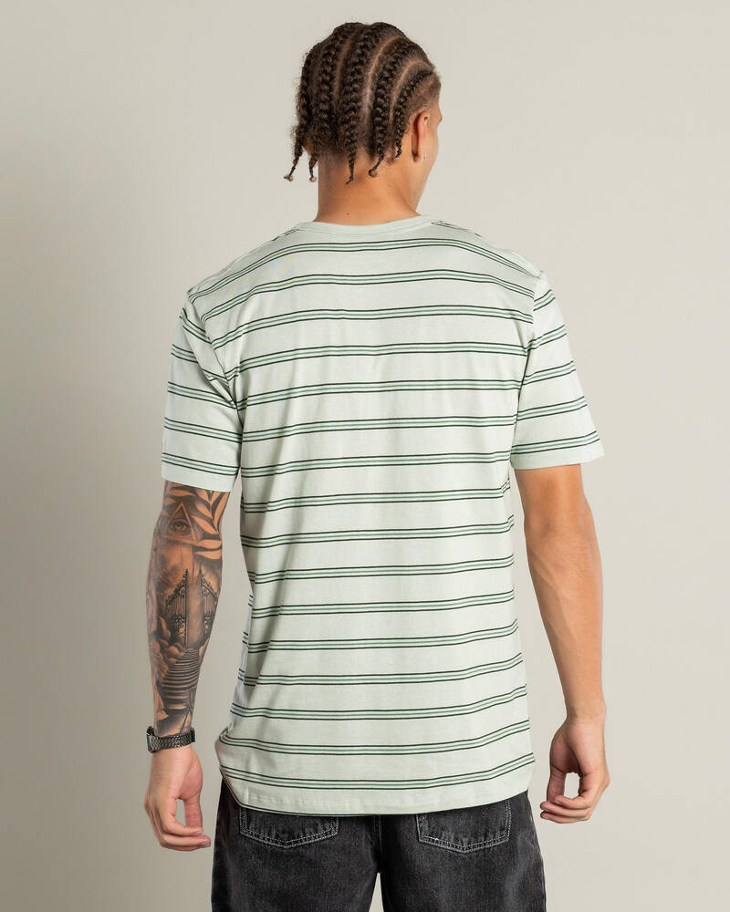 Champion Logo Stripe T-Shirt for Mens