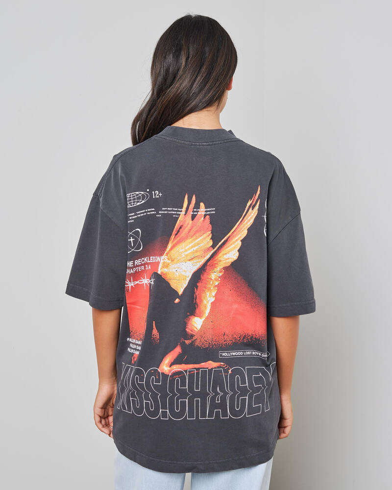 Kiss Chacey Myst Heavy Street T-Shirt for Womens