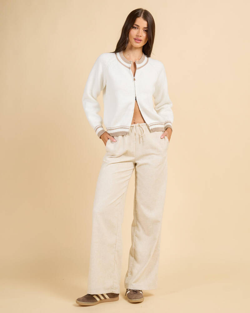 Ava And Ever Bowie Zip Knit Jumper for Womens