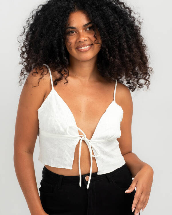 Mooloola Willow Tie Up Cami Top for Womens