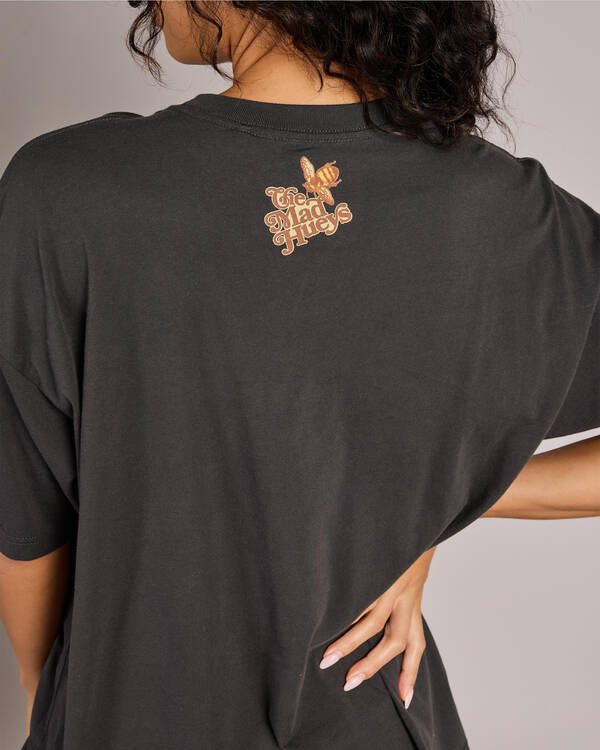The Mad Hueys Sunflower Anchor T-Shirt for Womens