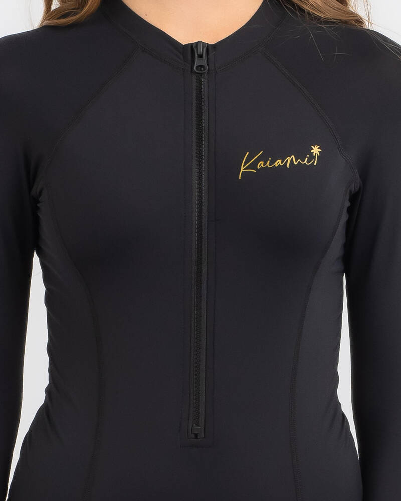 Kaiami Palm Beach Long Sleeve Surfsuit for Womens