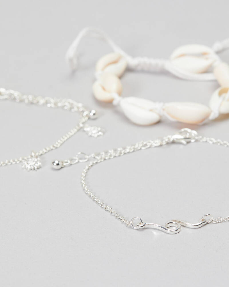 Karyn In LA Ava Anklet Pack for Womens