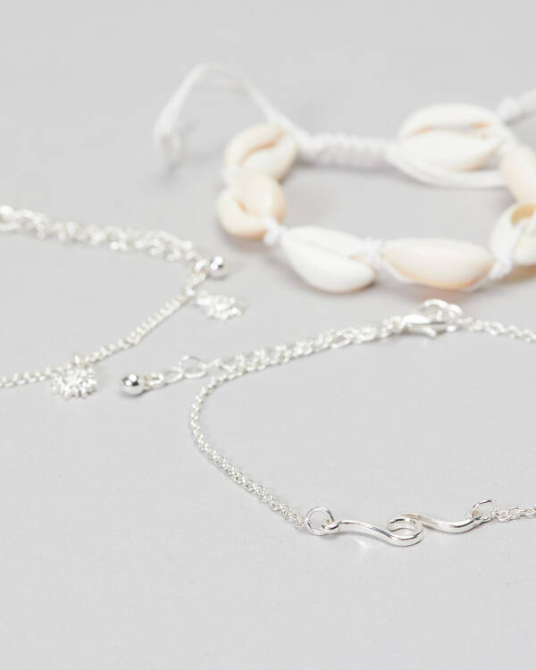 Karyn In LA Ava Anklet Pack for Womens