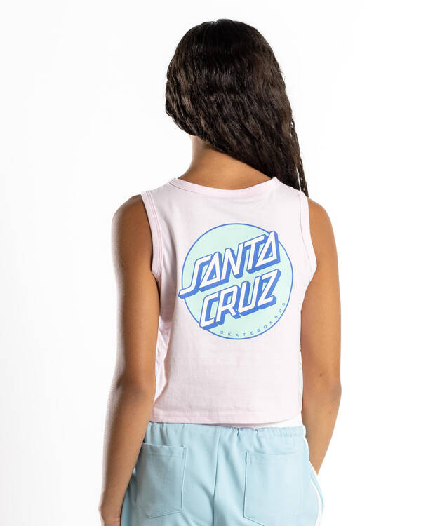 Santa Cruz Girl's Other Dot Chest Tank Top for Womens