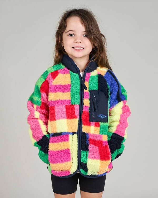 Rip Curl Toddler's Las Dalias Polar Fleece Zip Jacket for Womens