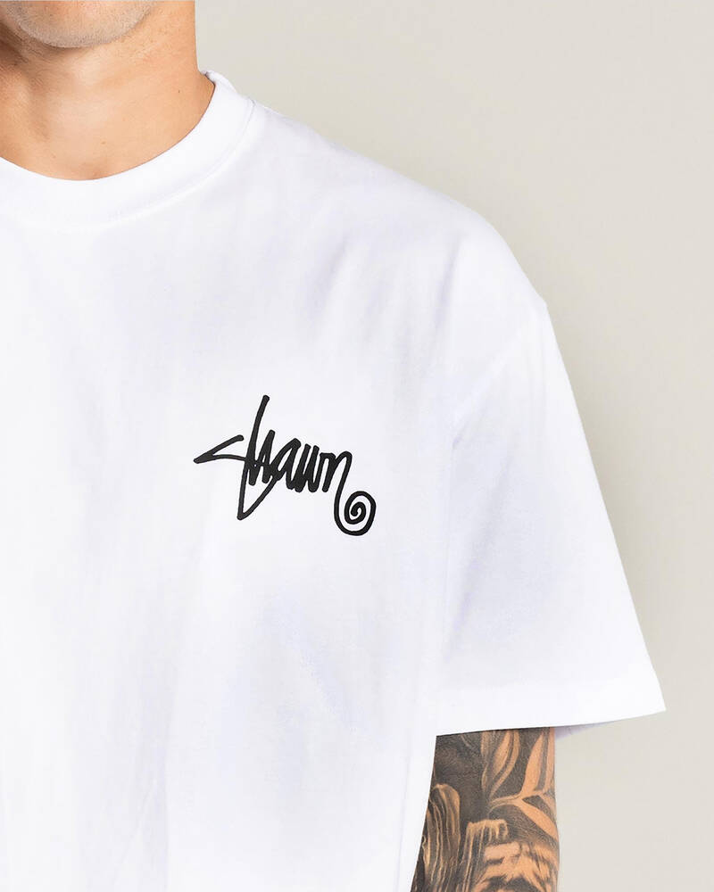 S-Double Shawn Script T-Shirt for Mens