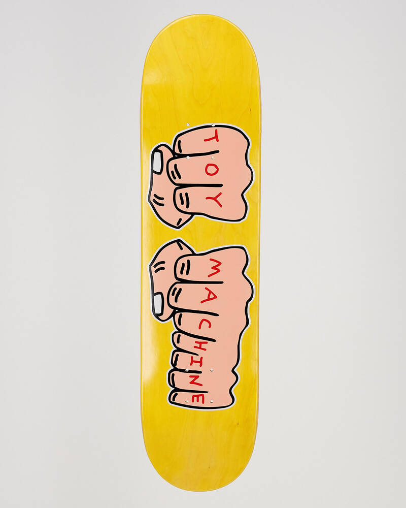 Toy Machine Fists Skateboard Deck for Mens