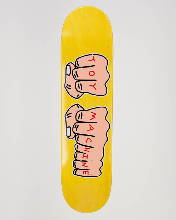 Toy Machine Fists Skateboard Deck for Mens