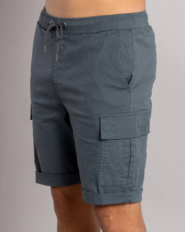 Lucid Shroud Elastic Waist Shorts for Mens