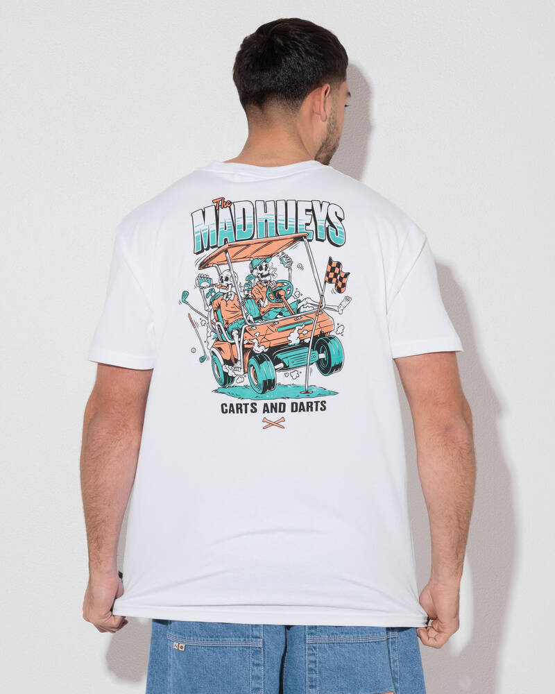 The Mad Hueys Carts And Darts T-Shirt for Mens