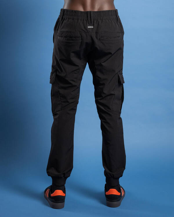 Nena & Pasadena F150 Slim Nylon Cargo Jogger Pants for Mens